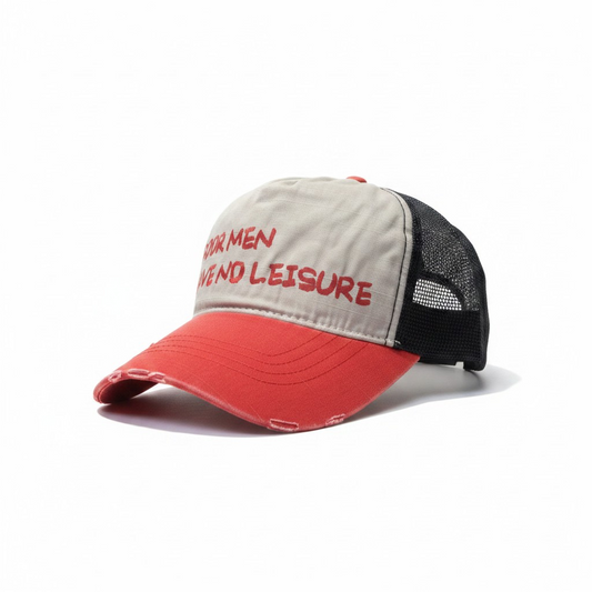The "No Leisure" Distressed Trucker