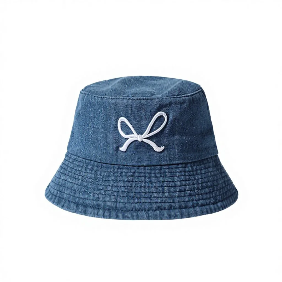 The Coquette Denim Bucket Hat