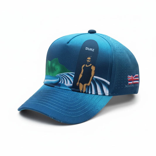 "The Duke" Vintage Surf Graphic Tech Cap