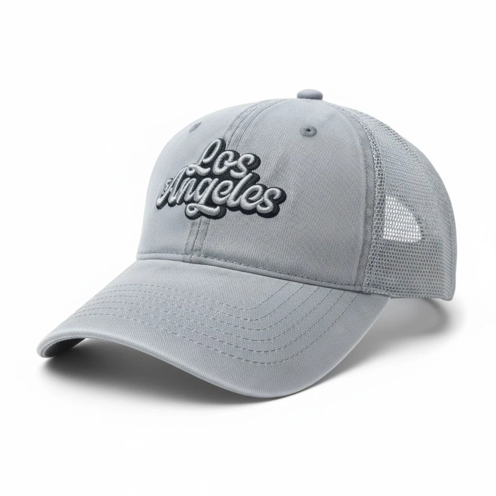 Vintage "Los Angeles" Mesh-Back Trucker Hat