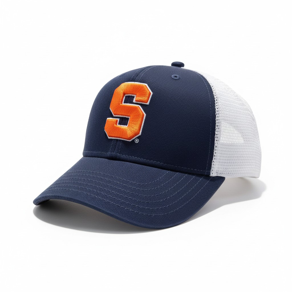Syracuse Orange Navy & White Trucker Cap