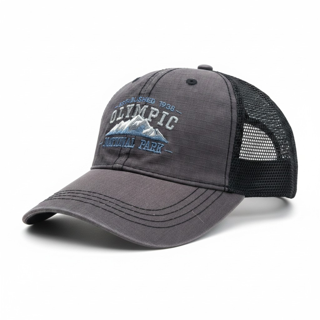 Olympic National Park Ripstop Trucker Hat