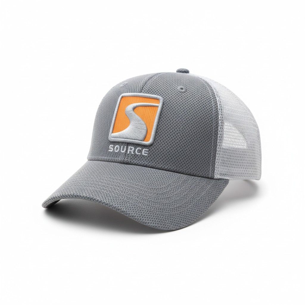 The Source Signature Trucker – Slate/White