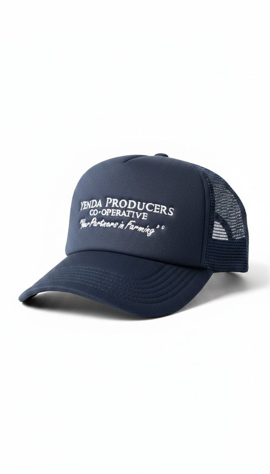 Yenda Producers Navy Trucker Cap