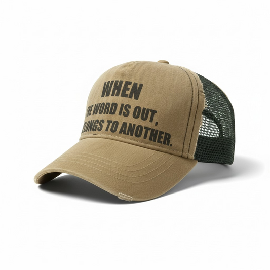 The "Outspoken" Cap