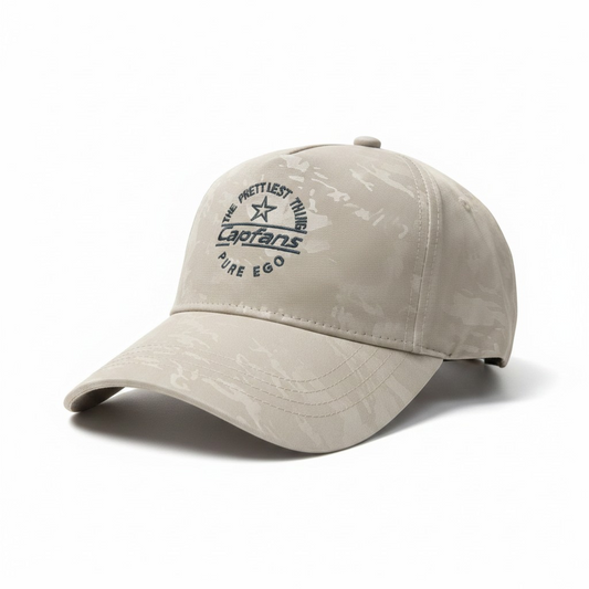 Sand Camo "Pure Ego" Curved Brim Cap