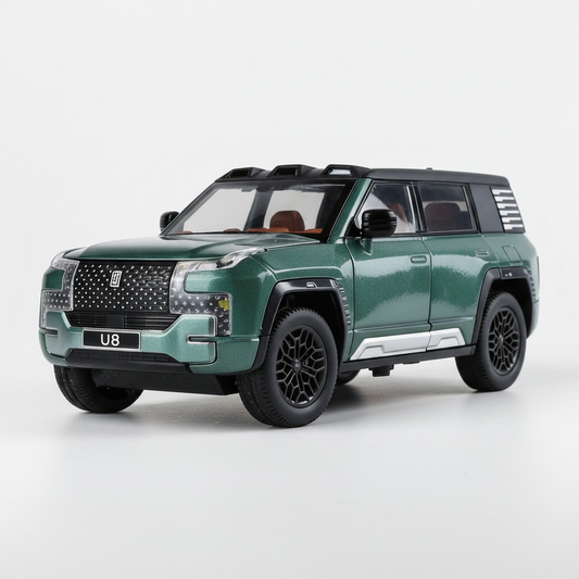 Yangwang U8 Diecast Model - Emerald Green - Scale 1:24