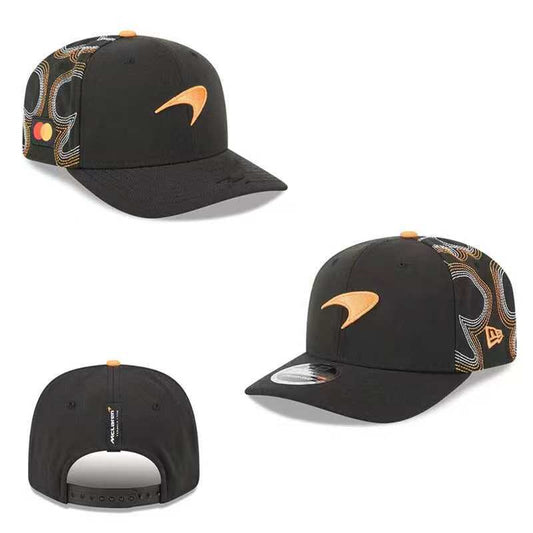 McLaren F1 Team New Era Triple Crown Special Edition Cap - Black/Papaya