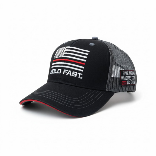 The Patriotic "Hold Fast" Trucker