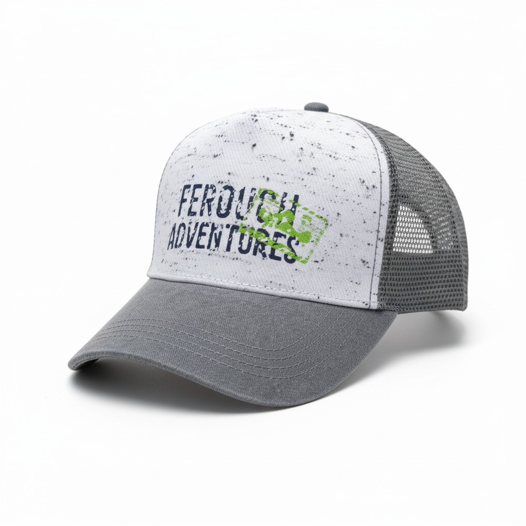 Ferouch Adventures Speckled Trucker Cap