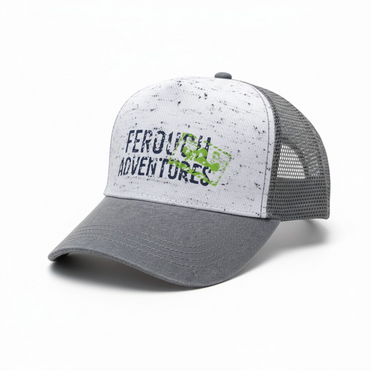 Ferouch Adventures Speckled Trucker Cap