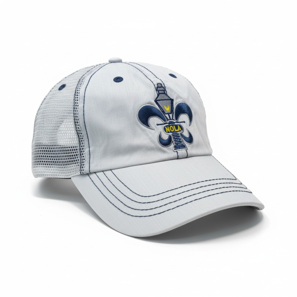 NOLA Fleur-de-Lis Trucker Hat