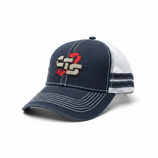 Retro CTC Trucker Hat – Navy & White