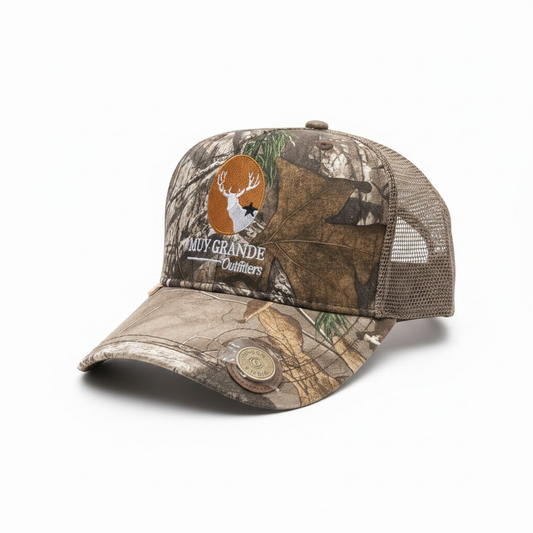 Muy Grande Outfitters RealTree Camo Trucker