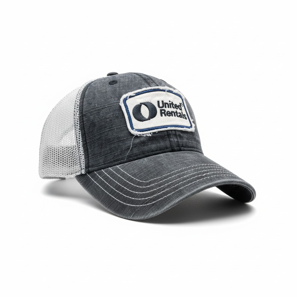 United Rentals Vintage Distressed Trucker