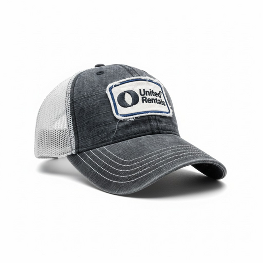 United Rentals Vintage Distressed Trucker