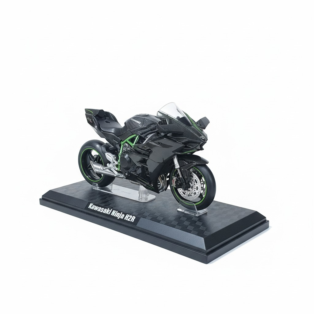 Kawasaki Ninja H2R Diecast Model (1:12 Scale)